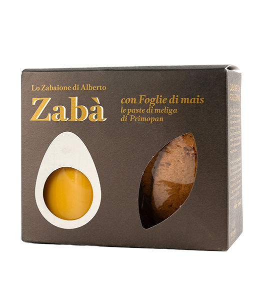 Zabaionecreme mit Maisbiskuits